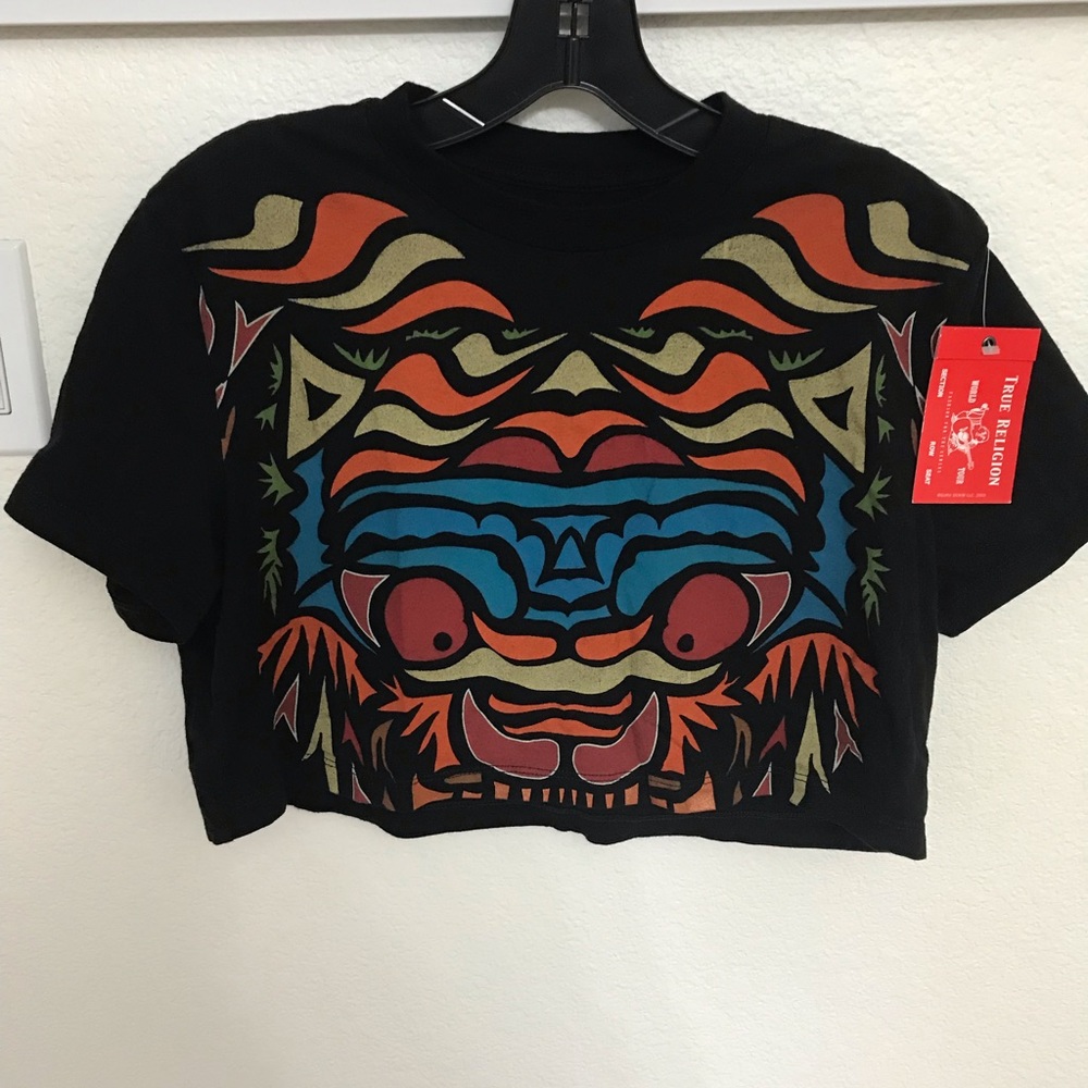 Logo crop tee